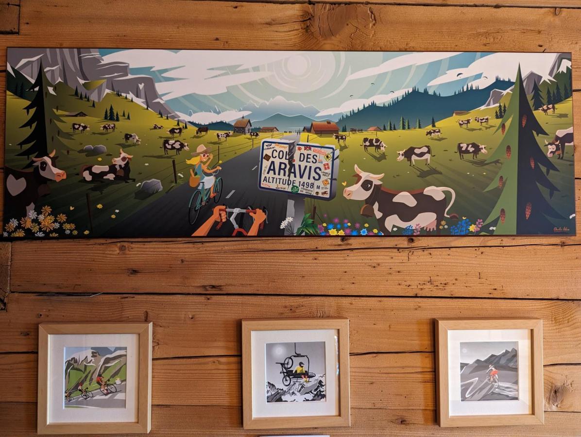 Bas De Chalet Au Coeur Des Aravis, Entre Lac Et Montagne 생장드씨 외부 사진